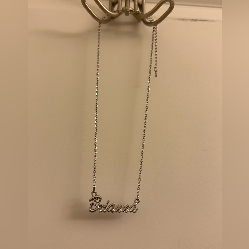 Brianna Nameplate Necklace